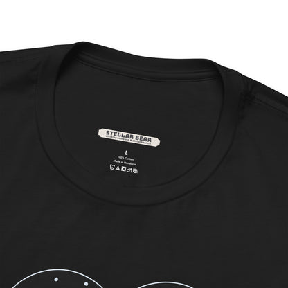 Snowy Mountain at Night Graphic T-Shirt