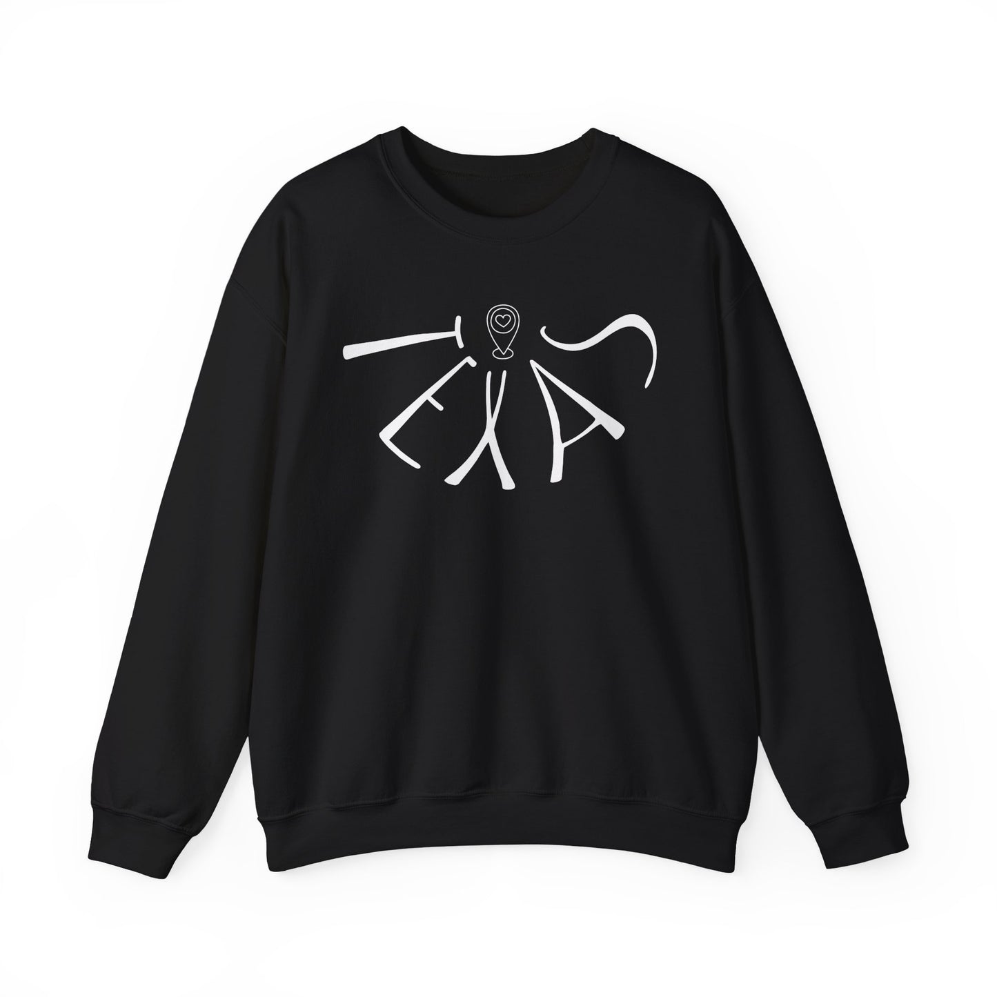 Texas Liquid Letters Graphic Sweatshirt