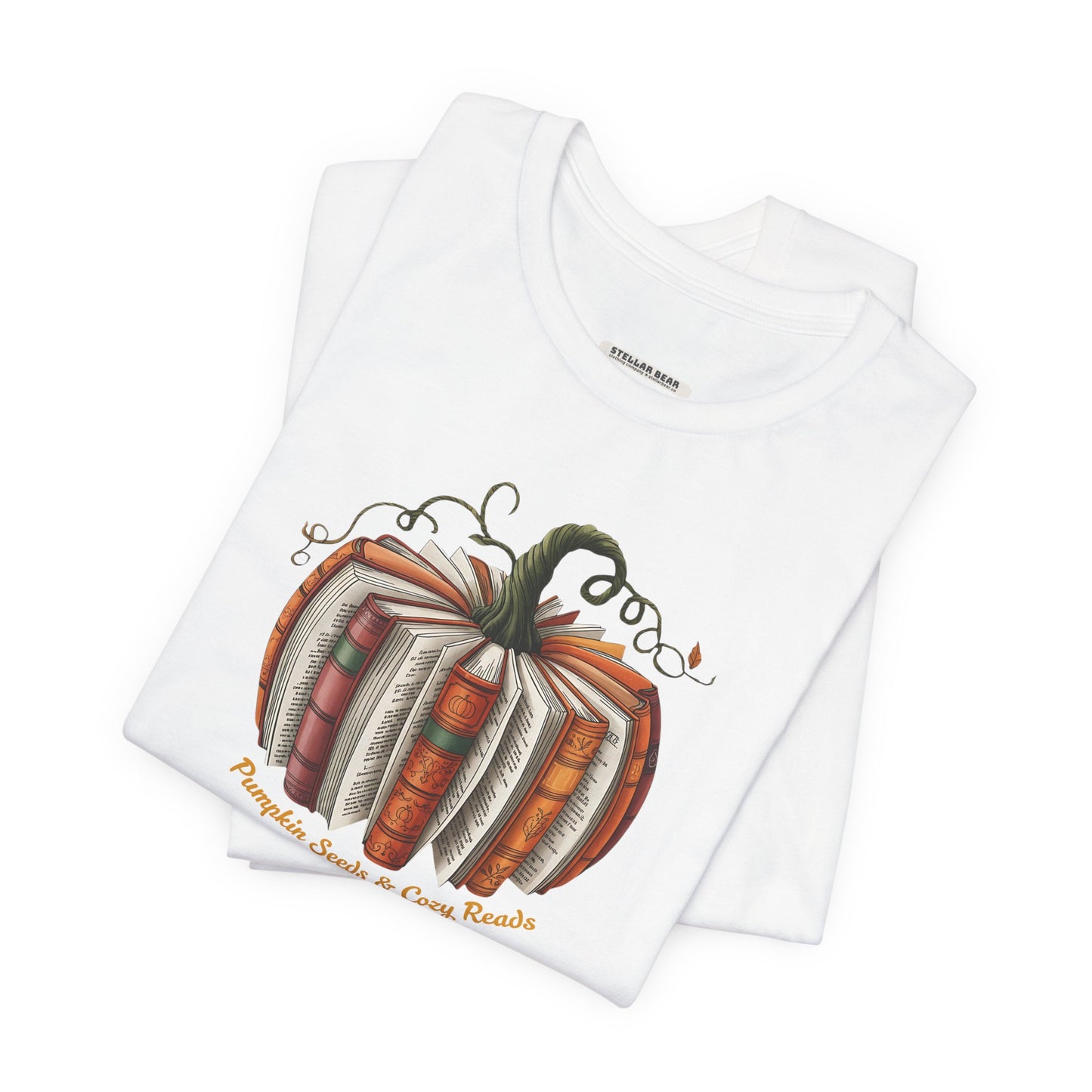 Pumpkin Seeds and Cozy Reads Graphic T-Shirt