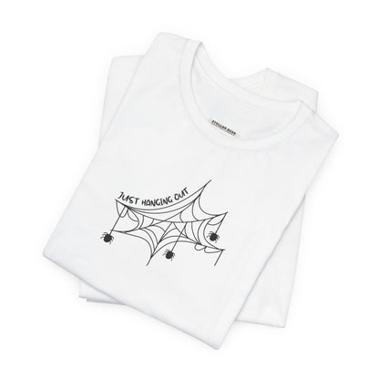 Just Hanging Out Spiders Graphic T-Shirt