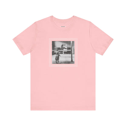 On the Balance Beam 1902 Vintage Graphic T-Shirt