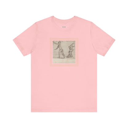 Ribbon People by Giovanni Battista Bracelli 1624 Vintage Graphic T-Shirt