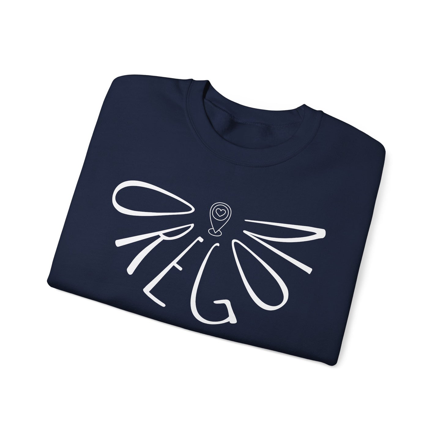 Oregon Liquid Letters Graphic Sweatshirt