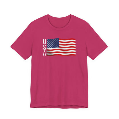 USA Flag Graphic T-Shirt