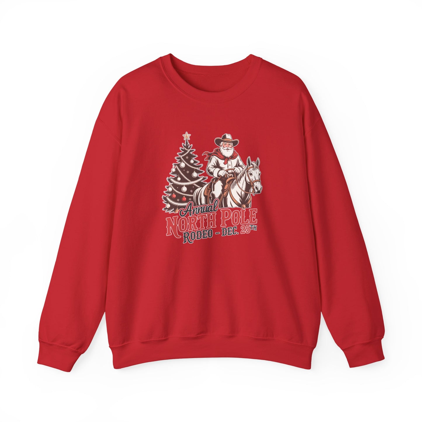 Annual North Pole Rodeo Graphic Sweatshirt
