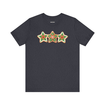 Christmas Star Cookies Graphic T-Shirt