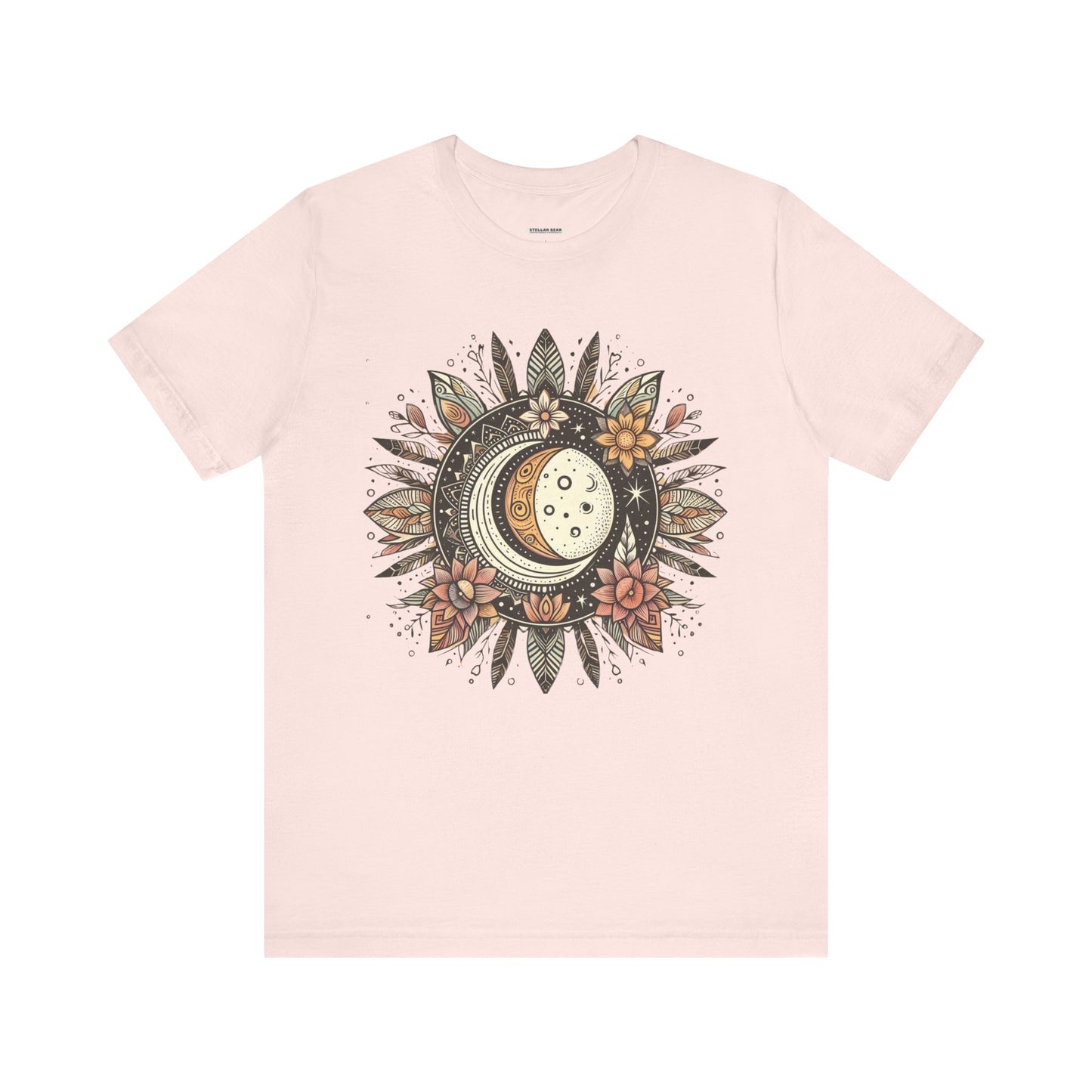 Sun and Moon Floral Graphic T-Shirt