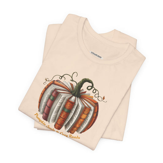 Pumpkin Seeds and Cozy Reads Graphic T-Shirt