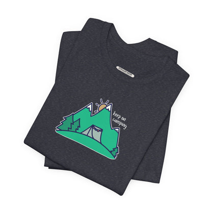 Keep on Camping Graphic T-Shirt