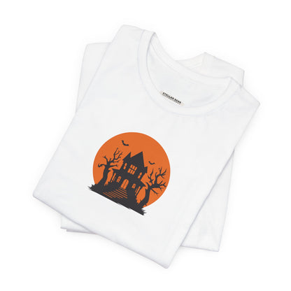 Haunted House Graphic T-Shirt