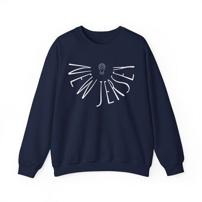 New Jersey Liquid Letters Graphic Sweatshirt