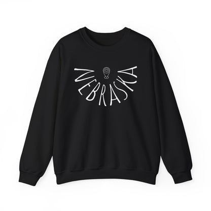 Nebraska Liquid Letters Graphic Sweatshirt