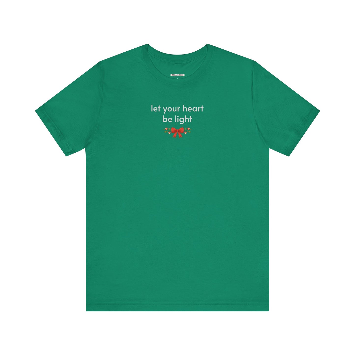 Let Your Heart Be Light Minimalist Style T-Shirt