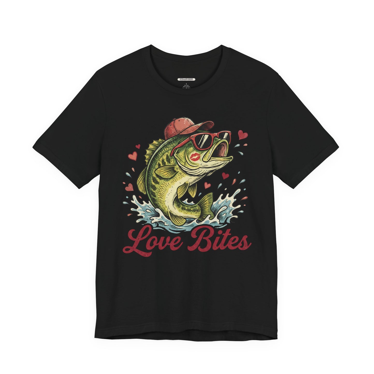 Love Bites Fishing Graphic T-Shirt