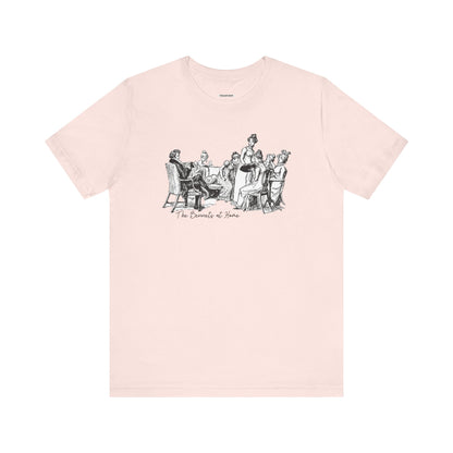 The Bennets at Home, Illustration 1894 Vintage Graphic T-Shirt (Jane Austen)