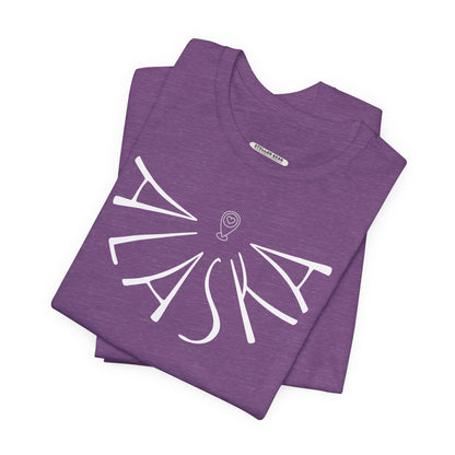 Alaska Liquid Letters Graphic T-Shirt