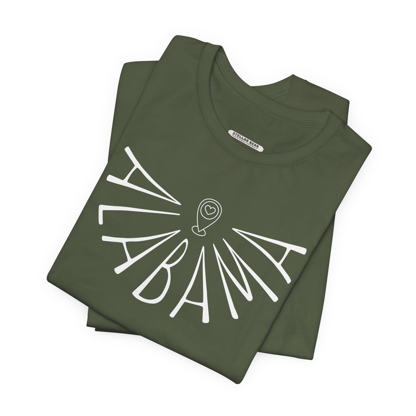 Alabama Liquid Letters Graphic T-Shirt