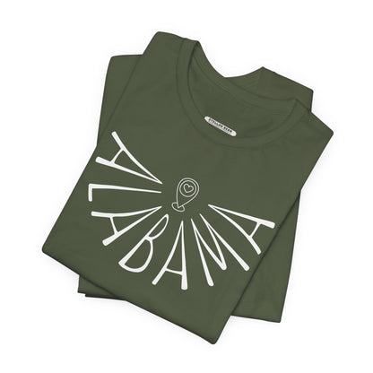 Alabama Liquid Letters Graphic T-Shirt