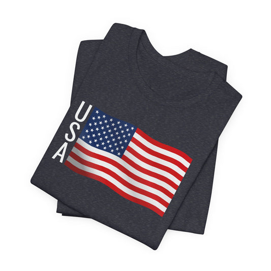 USA Flag Graphic T-Shirt