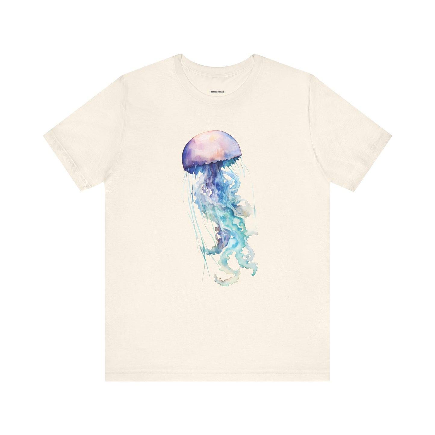 Jellyfish Lavender Green Graphic T-Shirt