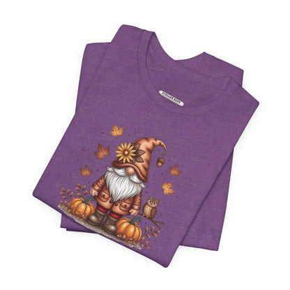 Fall Gnome Graphic T-Shirt