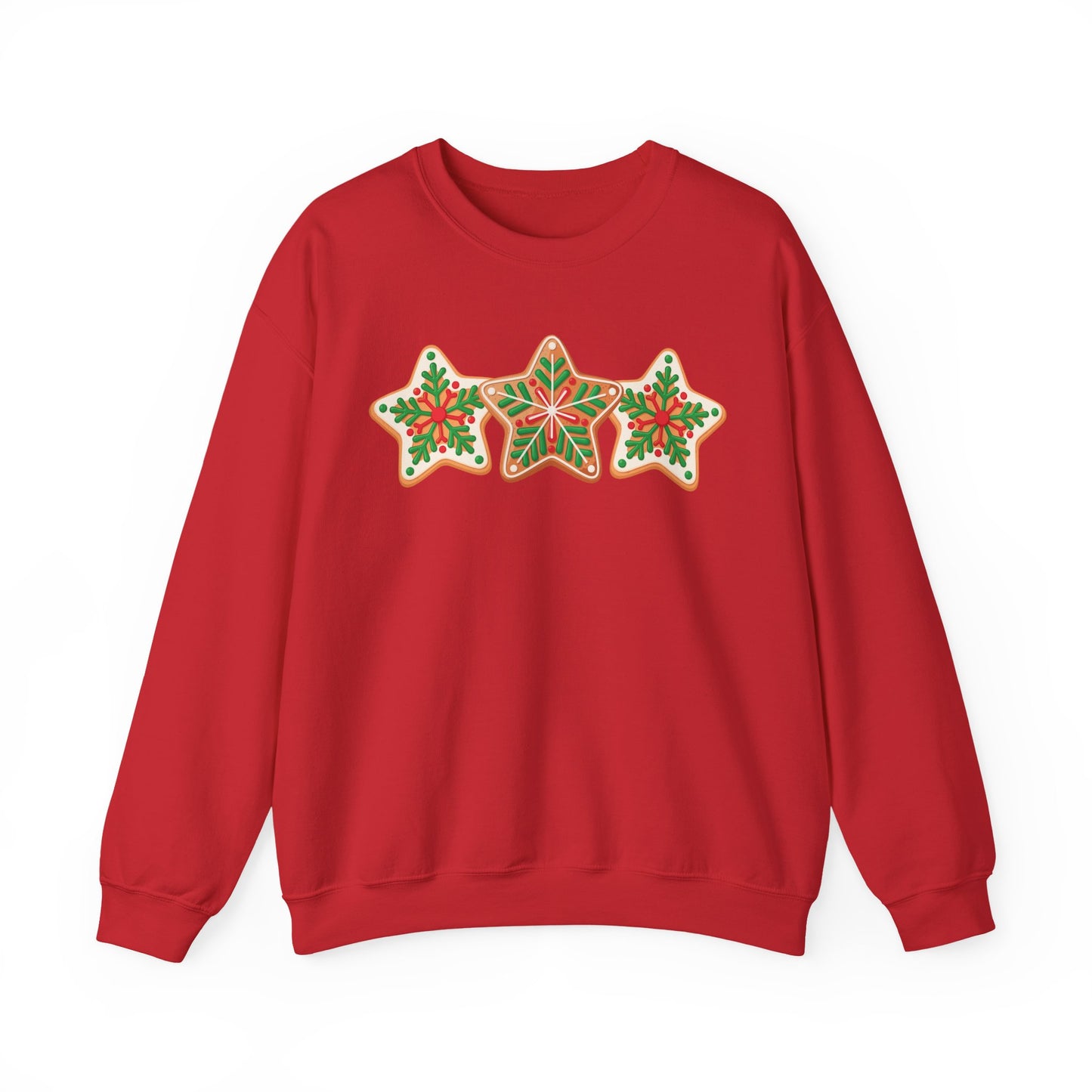 Christmas Star Cookies Graphic Sweatshirt