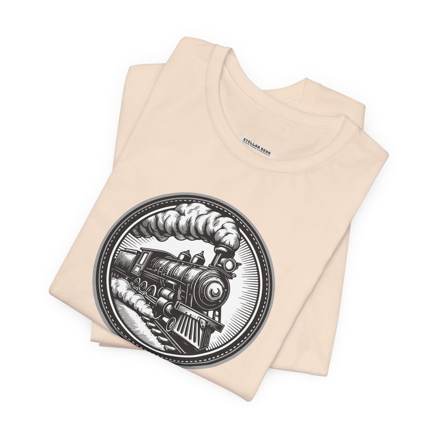 Steam Train Vintage Objects Graphic T-Shirt