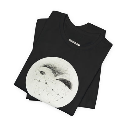 Longitude 120° on the Meridian of Mars 1895 Illustration Vintage Graphic T-Shirt