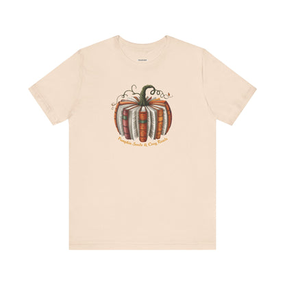 Pumpkin Seeds and Cozy Reads Graphic T-Shirt