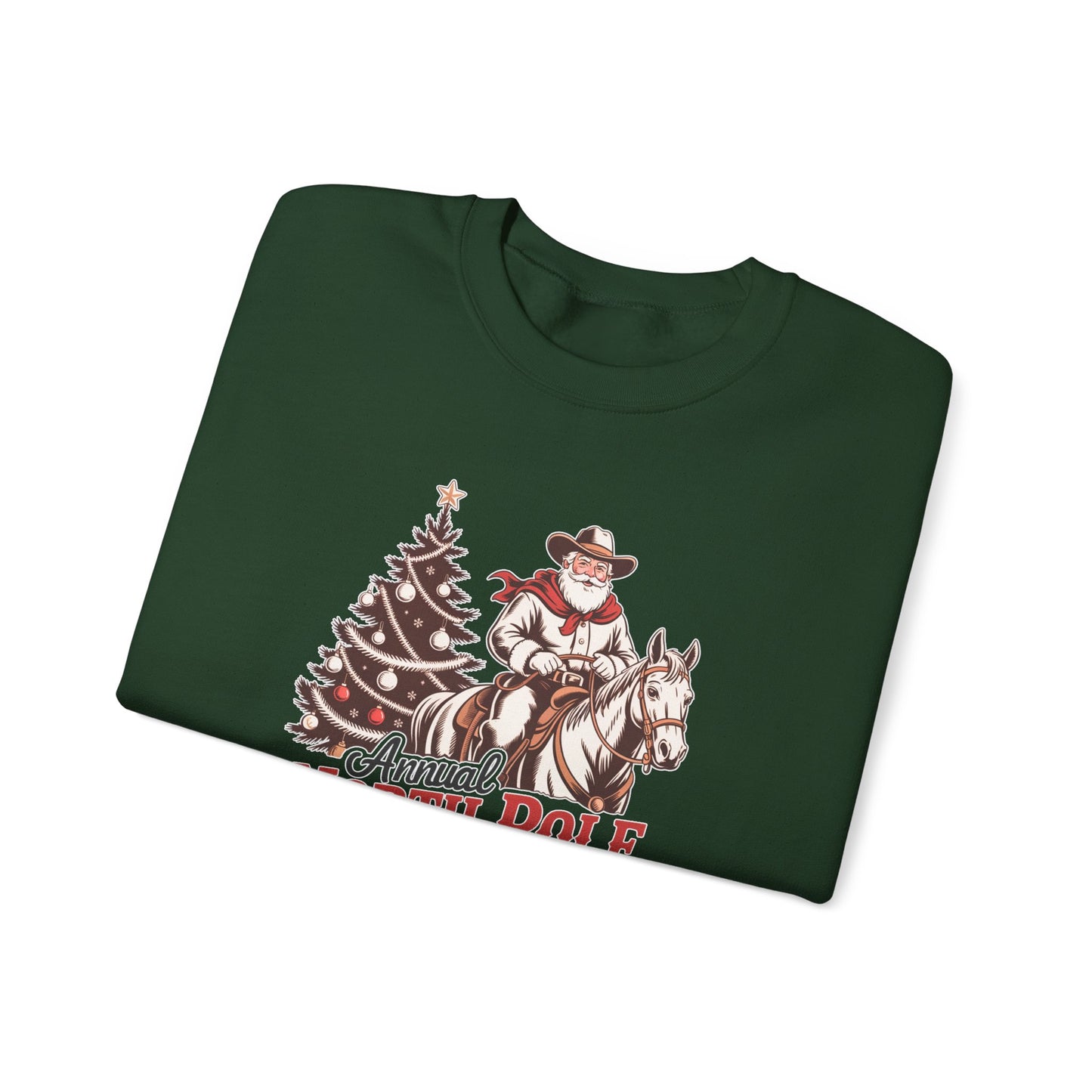 Annual North Pole Rodeo Graphic Sweatshirt