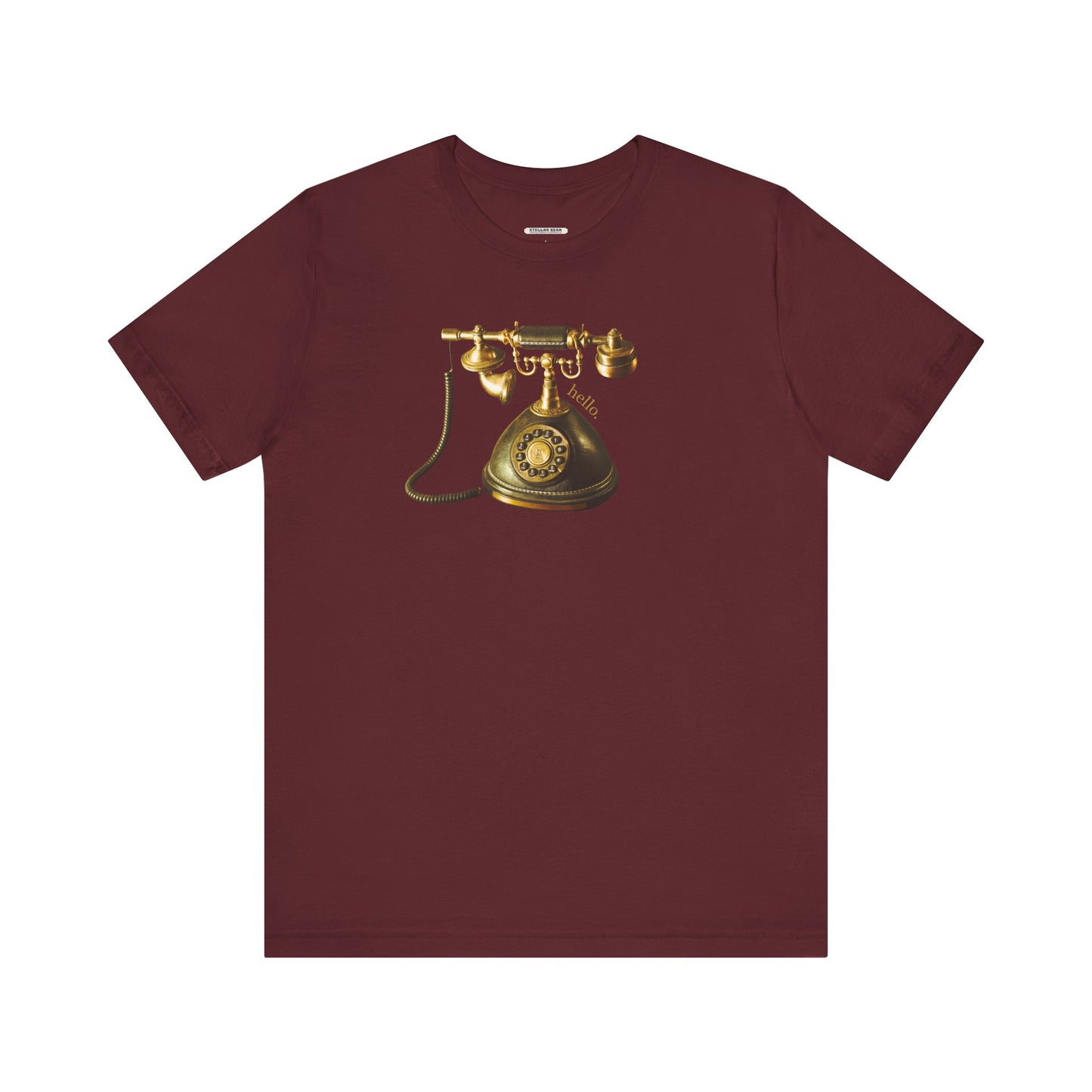 Telephone Hello Vintage Objects Graphic T-Shirt