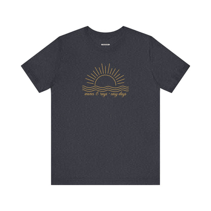 Waves & Rays, Easy Days Graphic T-Shirt