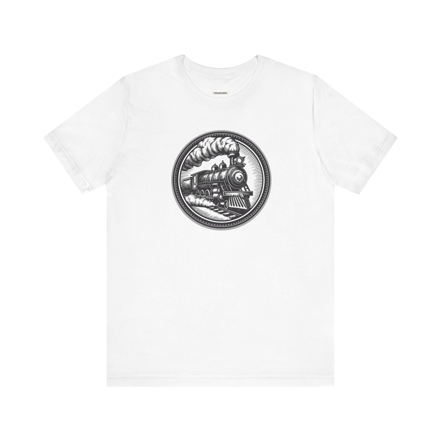 Steam Train Vintage Objects Graphic T-Shirt