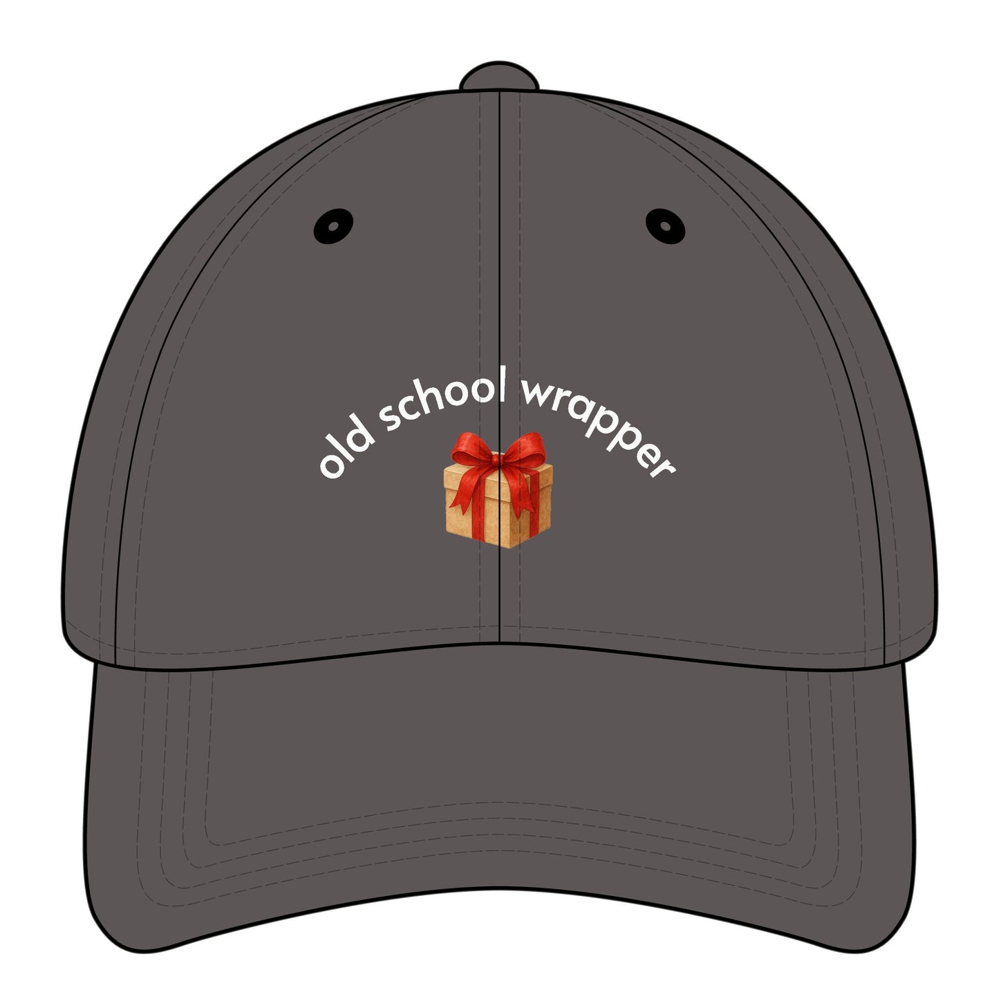 Old School Wrapper Minimalist Style Cap