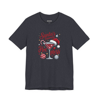 Santa's Hot Mess Graphic T-Shirt