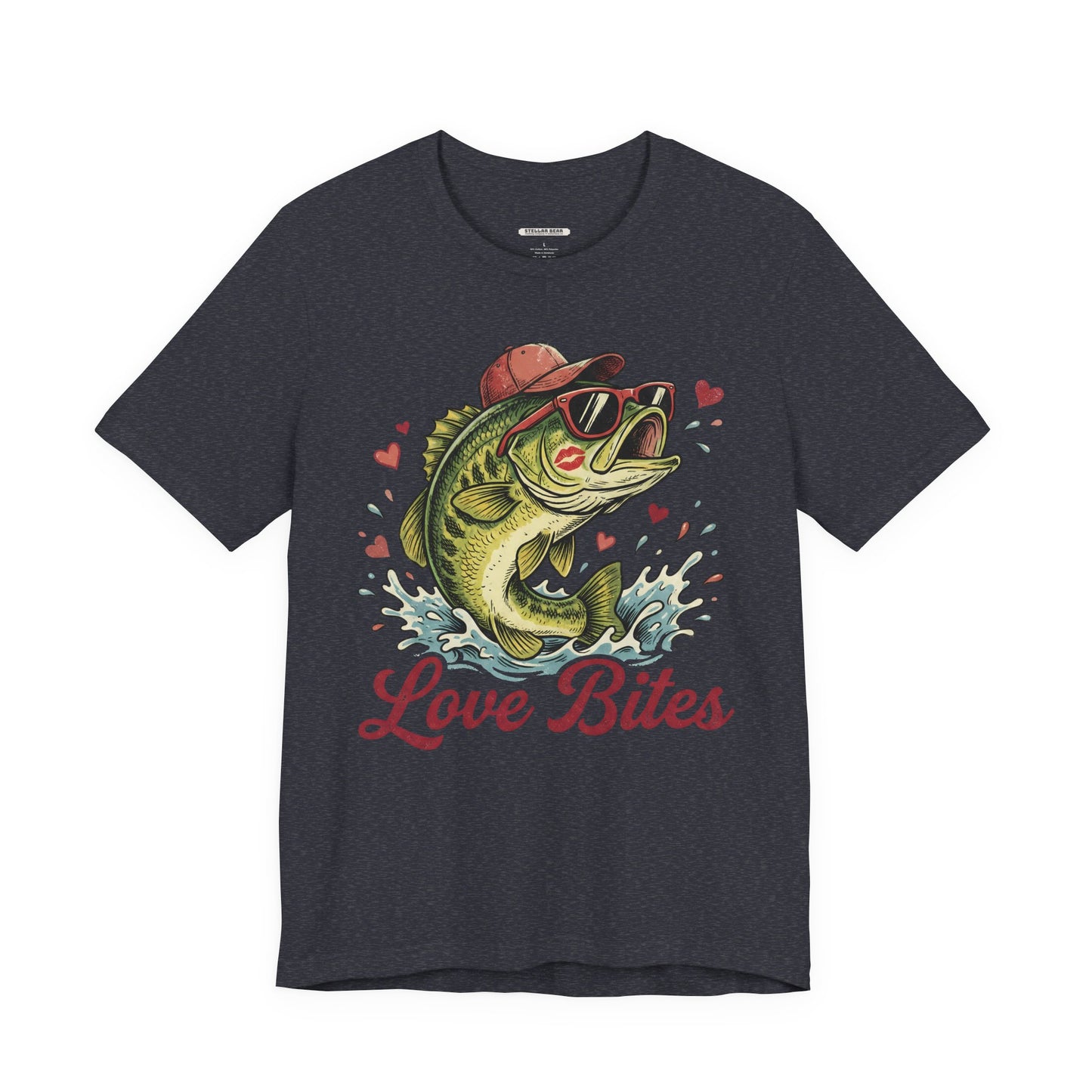 Love Bites Fishing Graphic T-Shirt