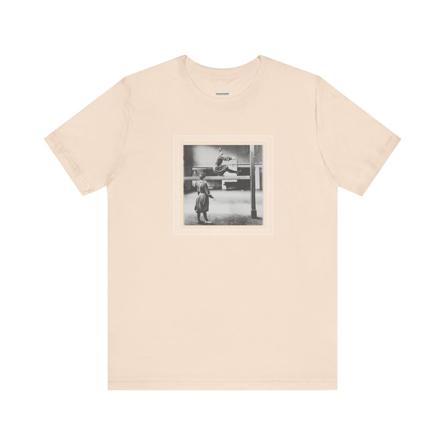 On the Balance Beam 1902 Vintage Graphic T-Shirt