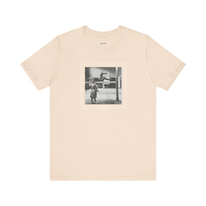 On the Balance Beam 1902 Vintage Graphic T-Shirt