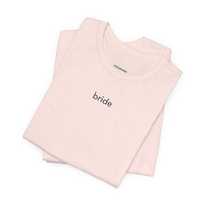 Bride Minimalist Style T-Shirt