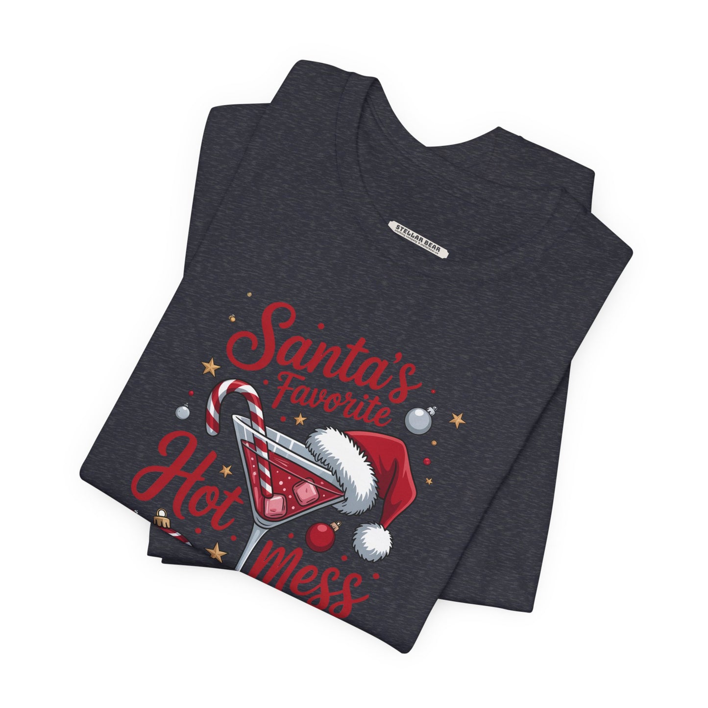 Santa's Hot Mess Graphic T-Shirt