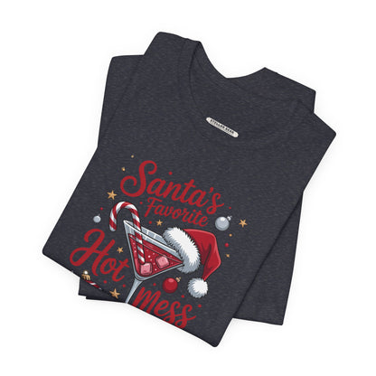 Santa's Hot Mess Graphic T-Shirt