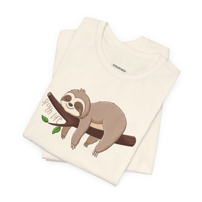 Sloth Life Graphic T-Shirt
