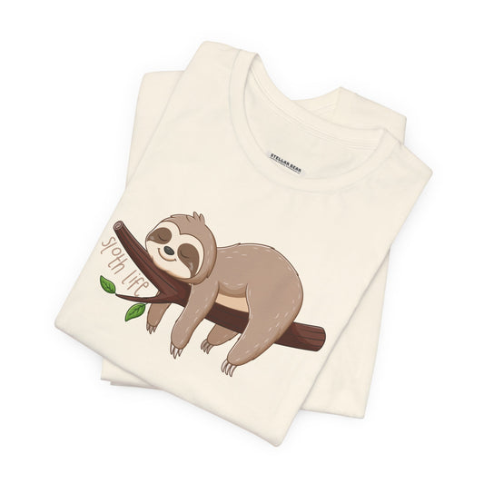 Sloth Life Graphic T-Shirt