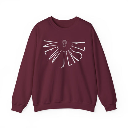 New Jersey Liquid Letters Graphic Sweatshirt