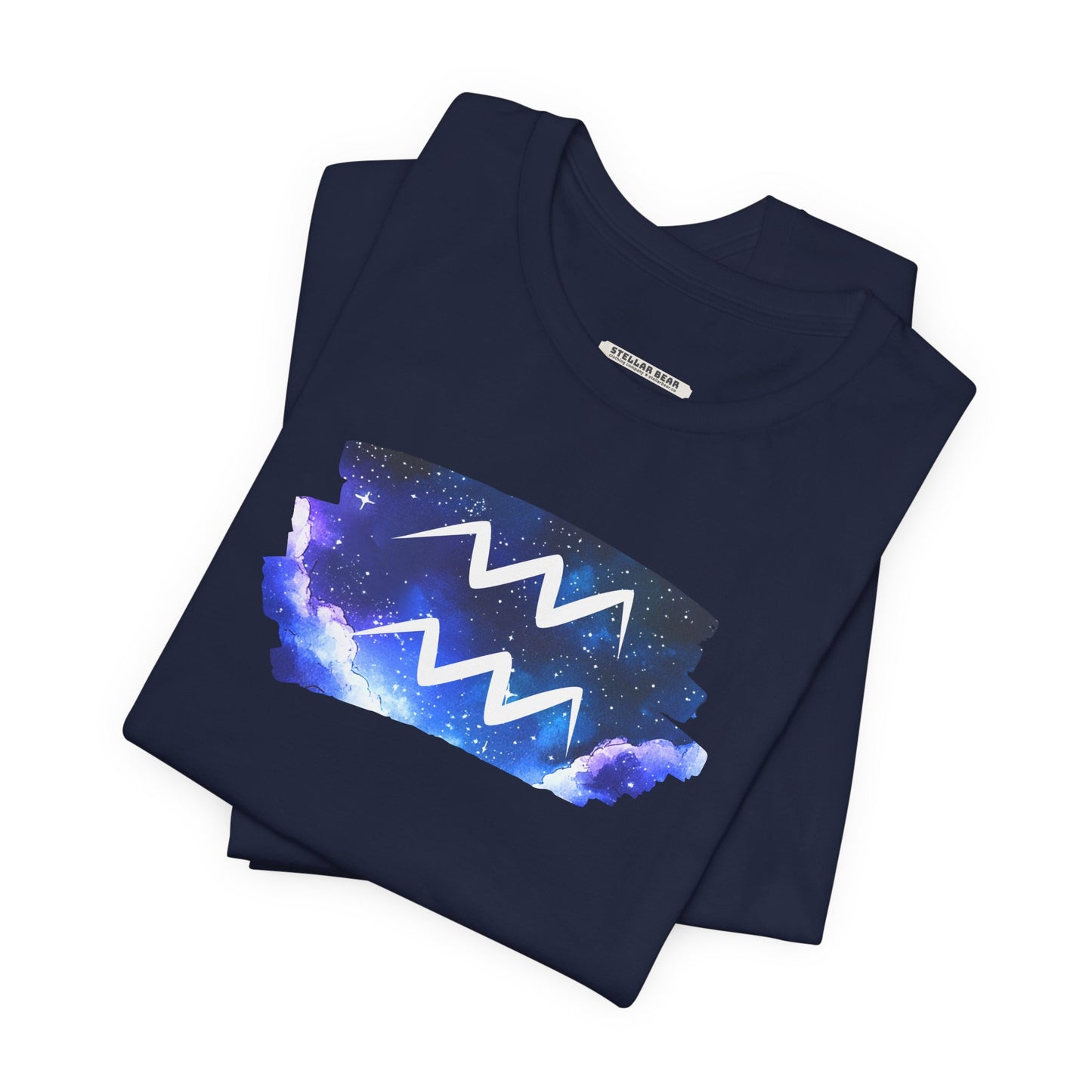 Aquarius Zodiac Sign Graphic T-Shirt