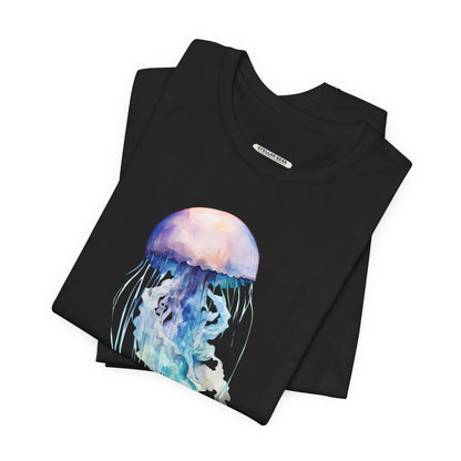 Jellyfish Lavender Green Graphic T-Shirt