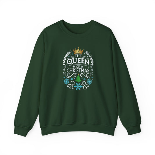 The Queen of Christmas Graphic Sweatshirt