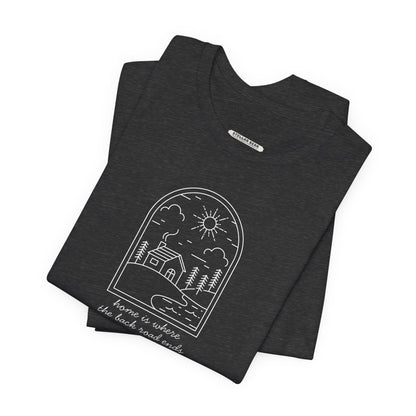 Home is Where the Back Road Ends Graphic T-Shirt