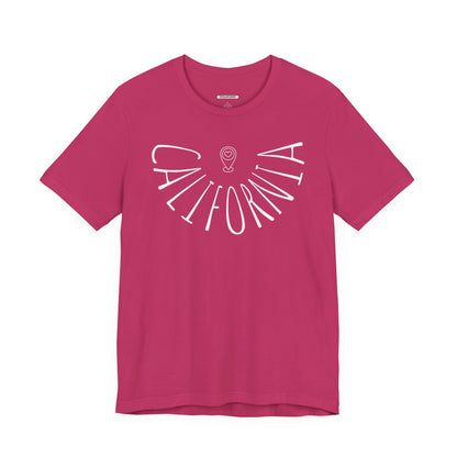 California Liquid Letters Graphic T-Shirt