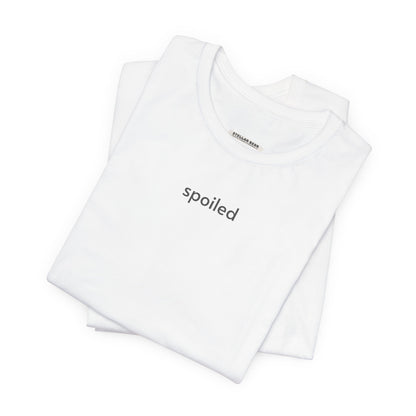 Spoiled Minimalist Style T-Shirt